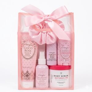 Mothers Day Pretty in Pink Self Care Gift Set